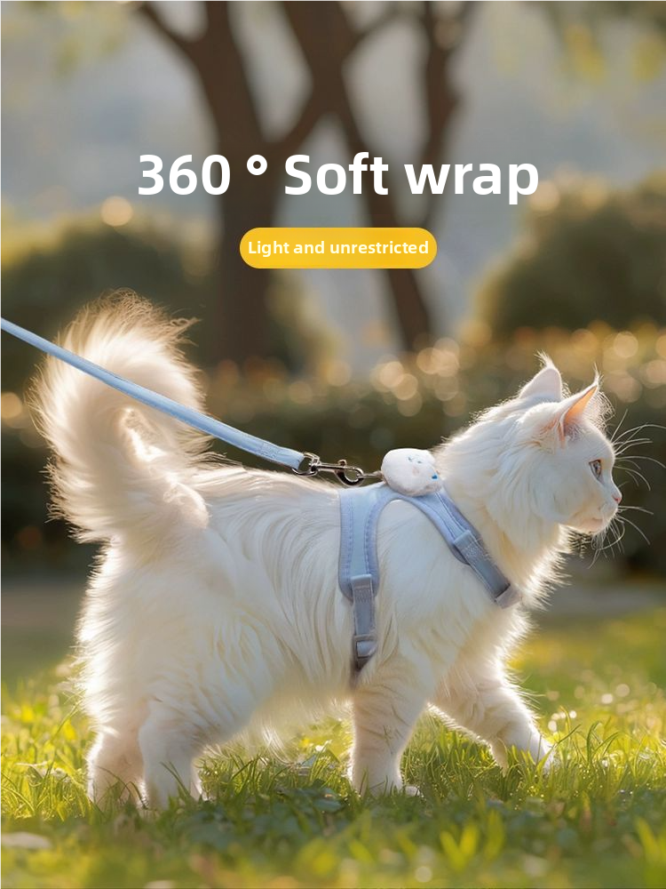 Adjustable cat leash