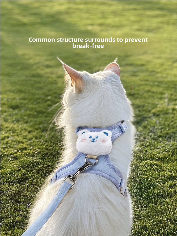 Adjustable cat leash