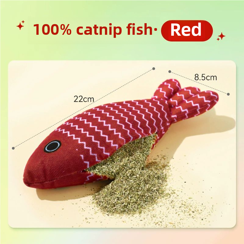 CATNIP CAT TOY FISH
