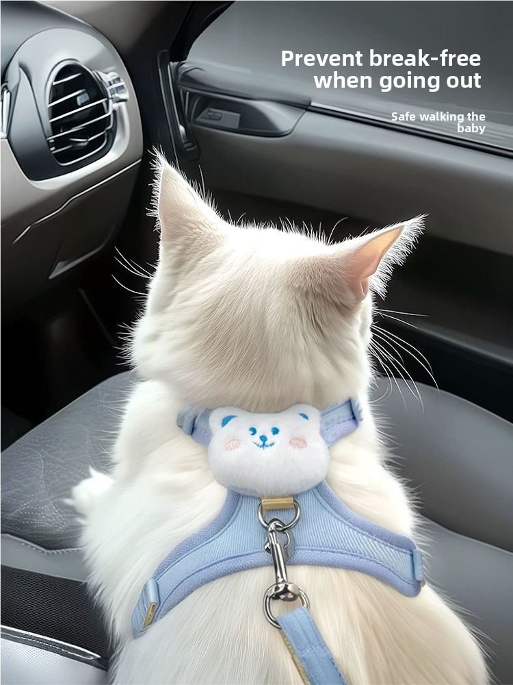 Adjustable cat leash