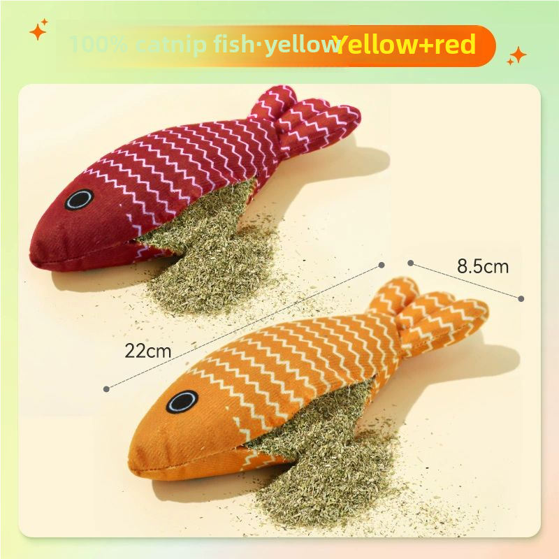 CATNIP CAT TOY FISH