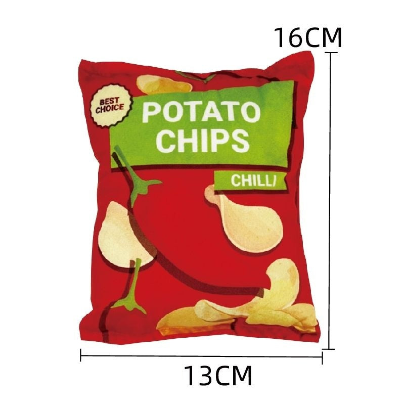 PLUSH SIMULATED POTATO CHIP