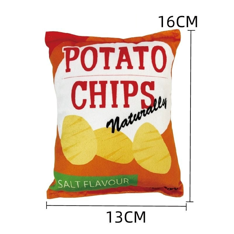 PLUSH SIMULATED POTATO CHIP