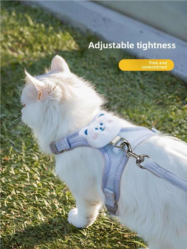 Adjustable cat leash