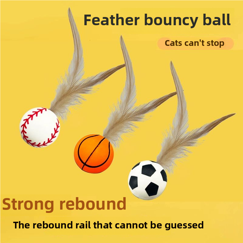 CAT TEASING BALL