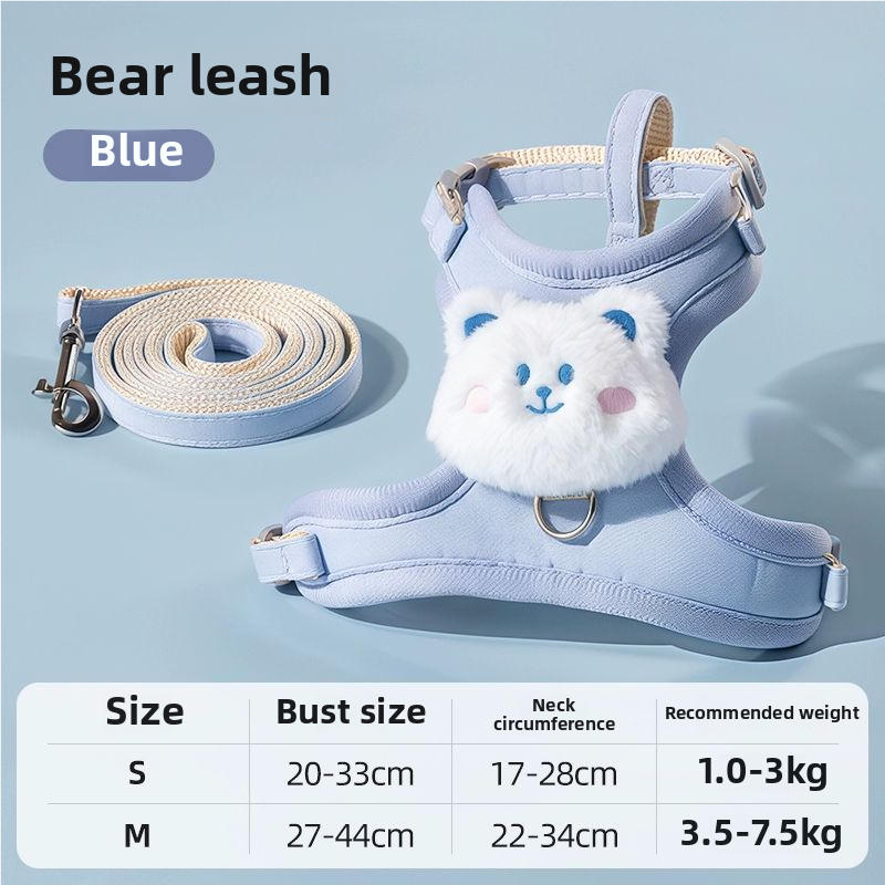 Adjustable cat leash
