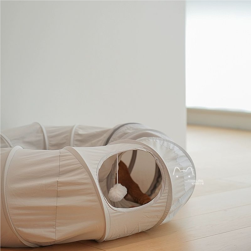 EXTRA-LONG TUNNEL HIDING NEST FOR CAT
