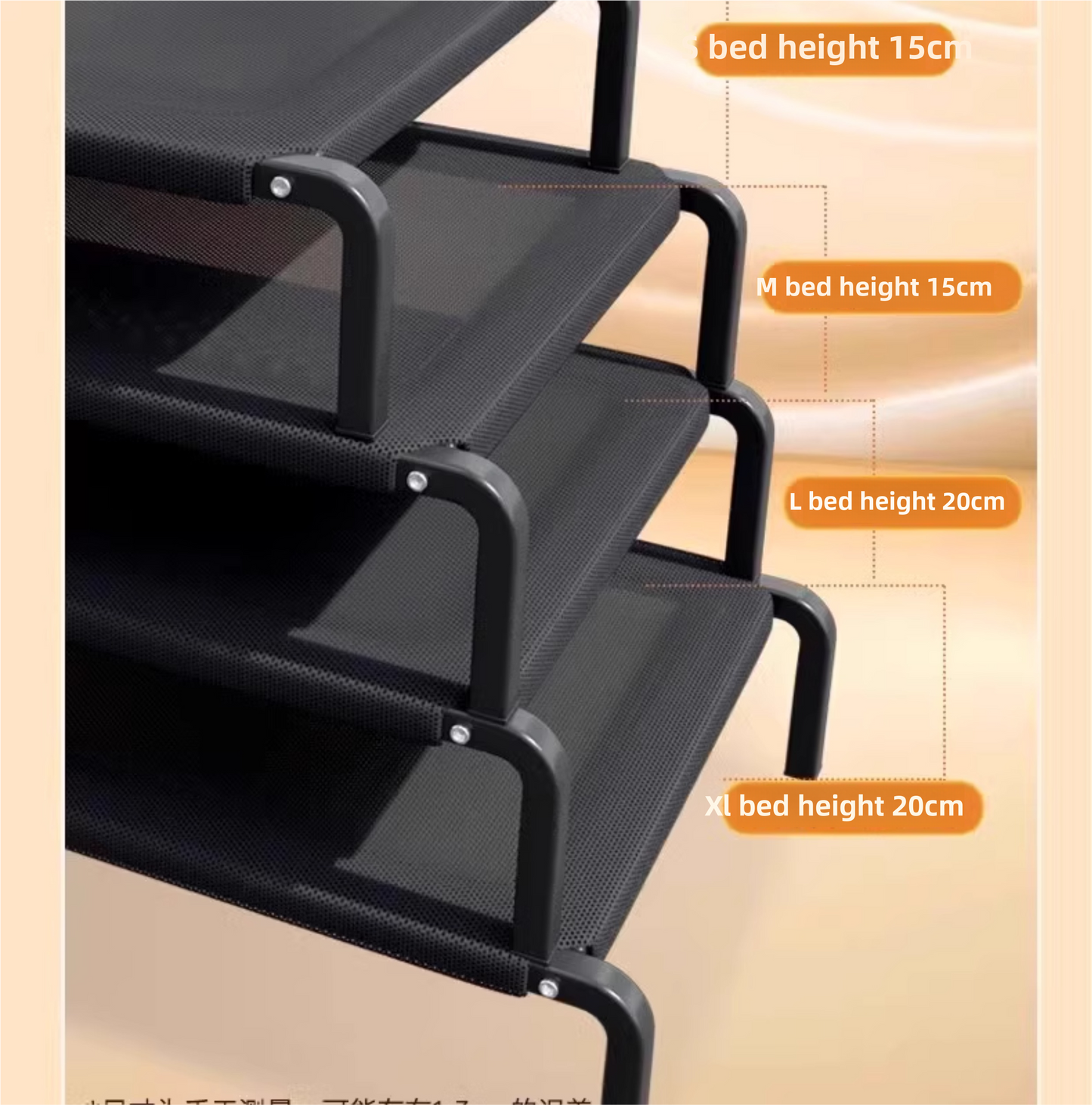 PET DOG CAMP BED
