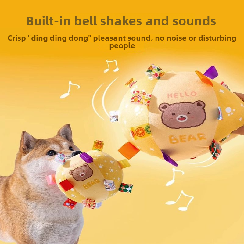 SQUEAKY TOY BALL