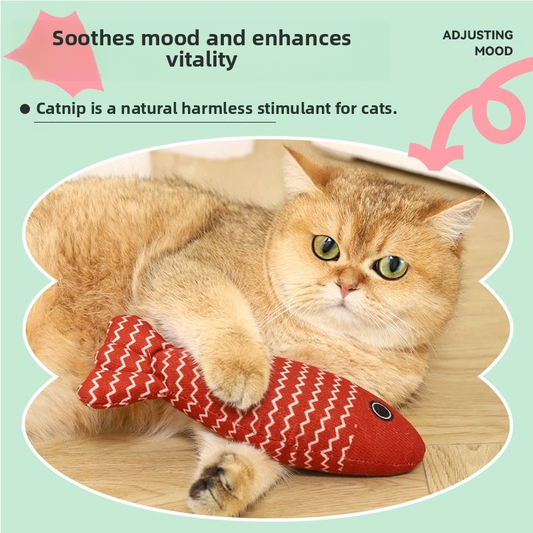 CATNIP CAT TOY FISH