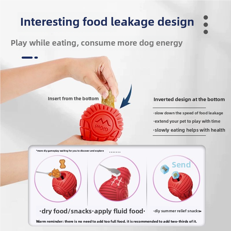 Dog toy treat-dispensing ball