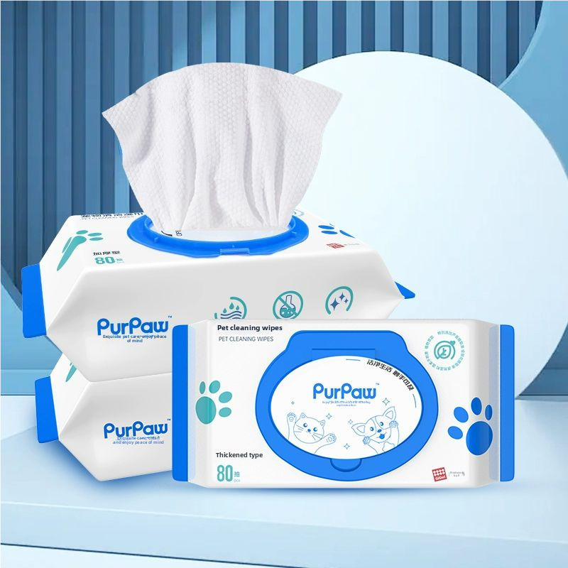 Pet Dog wet wipe