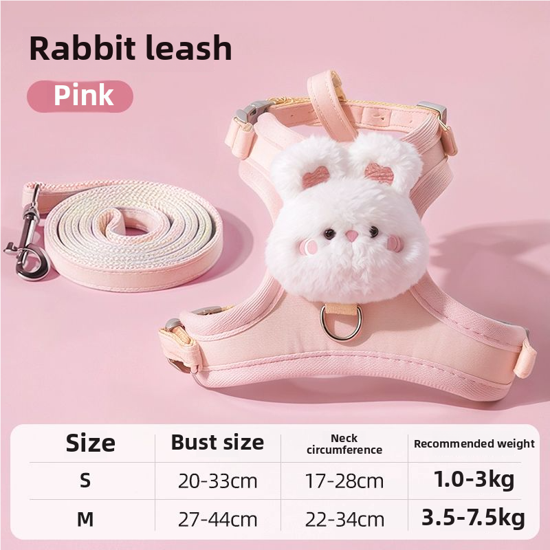 Adjustable cat leash