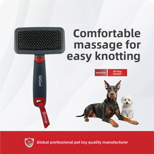 Pet hair-removing combs