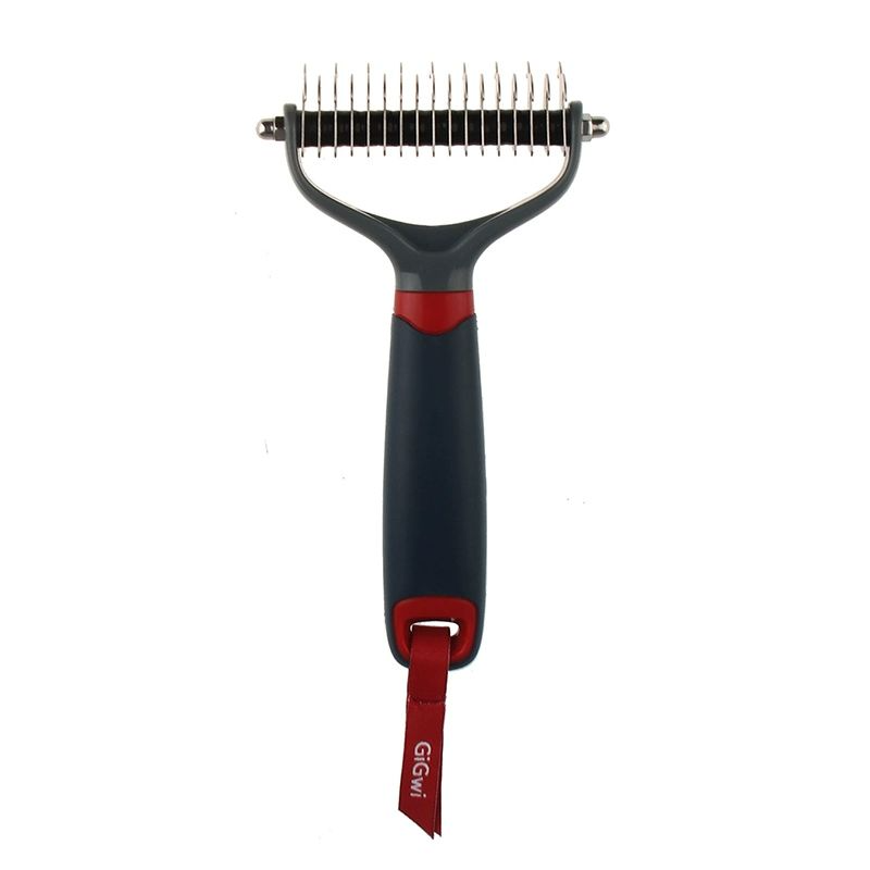 Pet hair-removing combs