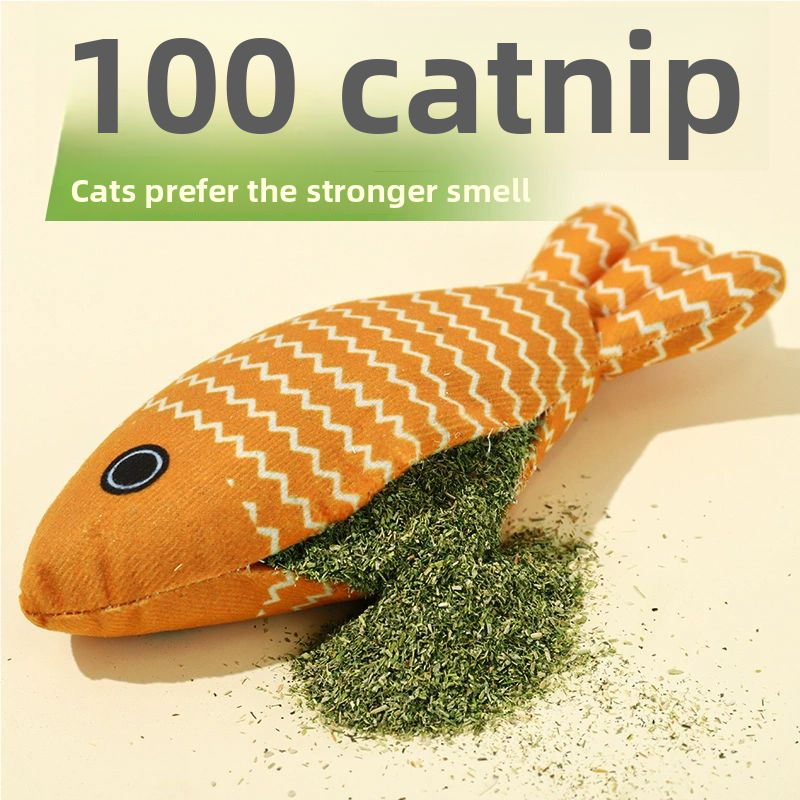 CATNIP CAT TOY FISH