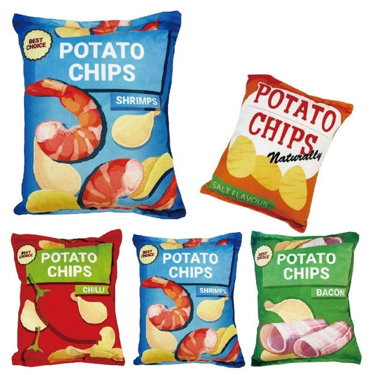 PLUSH SIMULATED POTATO CHIP