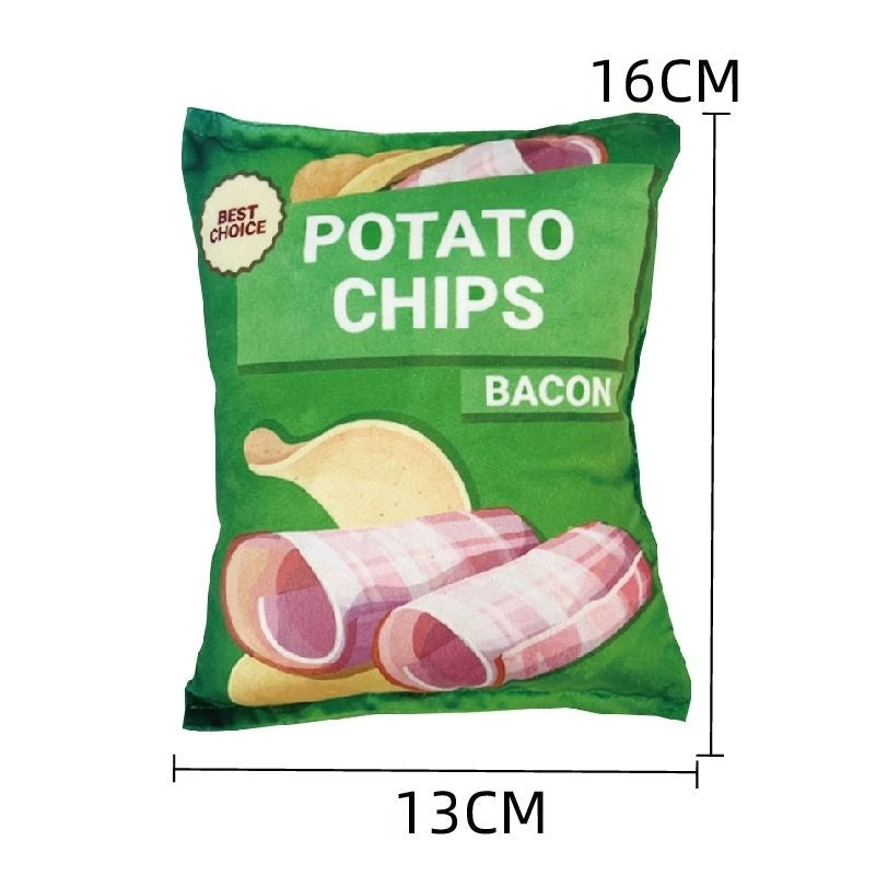 PLUSH SIMULATED POTATO CHIP