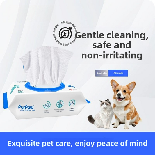 Pet Dog wet wipe